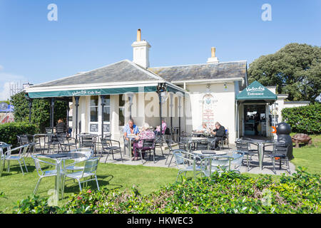 Valetins Cafe Bar, Plymouth Hacke, Plymouth, Devon, England, Vereinigtes Königreich Stockfoto