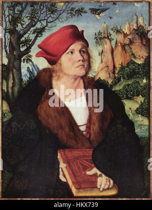 Lucas Cranach (I) - Dr. Johannes Cuspinian Stockfoto