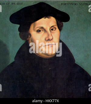 Martin Luther, 1529 Stockfoto