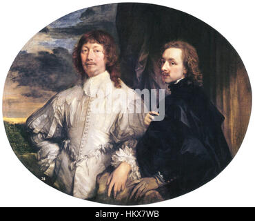 Sir Endymion Porter und van Dyck von Anthony van Dyck Stockfoto