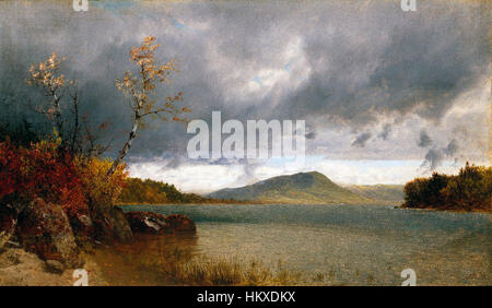 Brooklyn Museum - Lake George - John Frederick Kensett - insgesamt Stockfoto