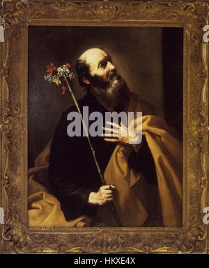 Brooklyn Museum - Saint-Joseph mit den blühenden Stab - Jusepe de Ribera - insgesamt Stockfoto