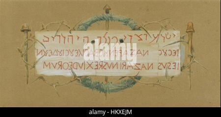 Brooklyn Museum - The Title am Kreuz (Titre De La Croix) - James Tissot Stockfoto