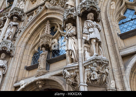 Rathaus der Stadt Leuven Belgien Stockfoto