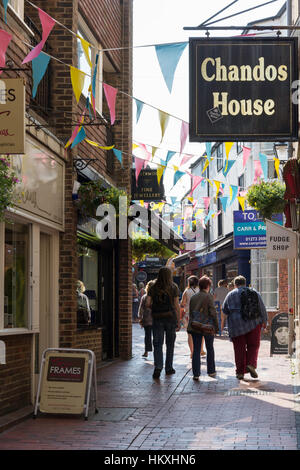 Die Fahrspuren, Brighton, East Sussex, England, Vereinigtes Königreich Stockfoto