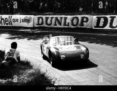 1965 von Jackie Stewart Schotten Rover BRM Turbine Le Mans 24 Stunden 10. GG Stockfoto