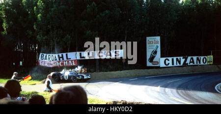 1968 von Paul Vestey GB Abstürze Ferrari 250LM Le Mans 24 Stunden GPL Stockfoto