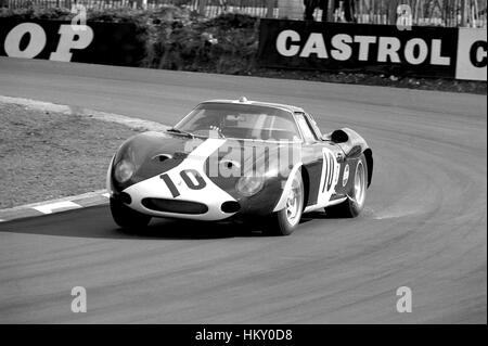 Roy Pike U.S. Ferrari 250LM BOAC 500 Meilen Brands Hatch 15. GG Stockfoto