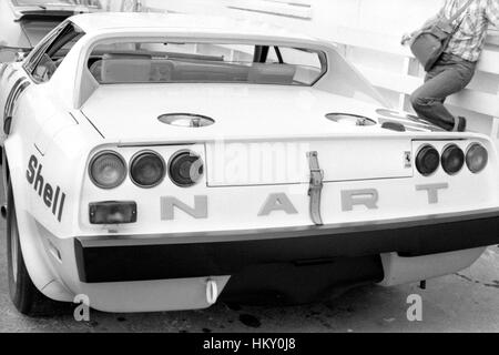 1975 Carlo Facetti italienischen Ferrari 365GTB/4 Michelotti Gruben Dns Le Mans 24 Stunden FL Stockfoto