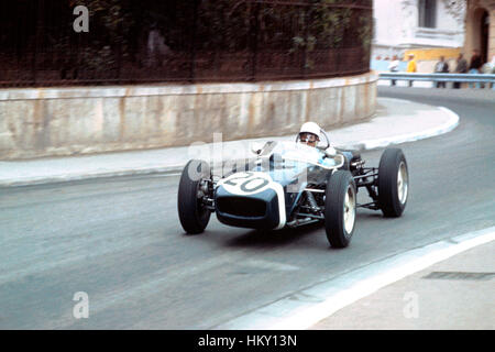 1961 Stirling Moss GB Lotus 18 Monaco GP 1. GG Stockfoto