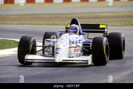 1994 Ukyo Katayama japanische Tyrell 022 Imola San Marino GP 5th FL Stockfoto