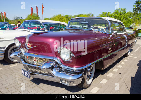 1956 Cadillac Coupe De Ville Oldtimer Stockfoto