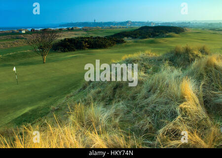 St Andrews von Jubilee Links Golf Course in St Andrews, Fife Stockfoto