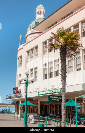 Die Kuppel an der Marine Parade in Napier Neuseeland Stockfoto