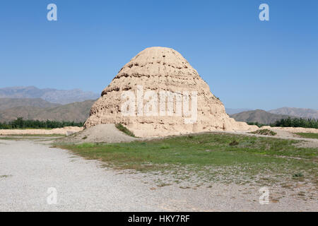 Grab Nr. 3, westliche Xia kaiserlichen Gräber. Yinchuan, Ningxia, China Stockfoto