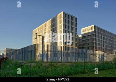 Neubau der Zentrale des Bundesnachrichtendienstes, Bundesnachrichtendienst, BND, Chausseestraße, Berlin, Deutschland Stockfoto