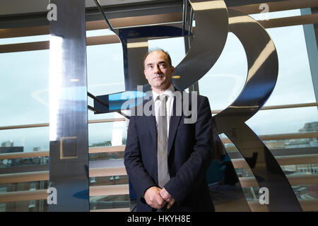 Rolls-Royce Chief Executive Warren East, Buckingham Gate, Victoria, London, England, Vereinigtes Königreich Stockfoto