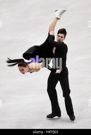 Adel Tankova, Ronald Zilberberg Stockfoto