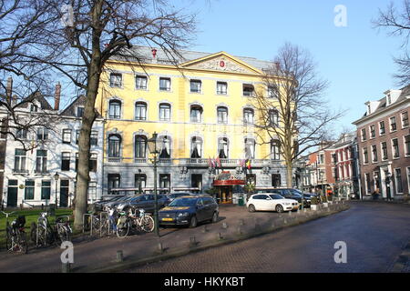 Ende des 19. Jahrhunderts Grand Hotel Des Indes an der Lange Voorhout Street, zentrale den Haag (Den Haag), Niederlande Stockfoto