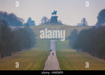 Langer Spaziergang, Windsor Stockfoto