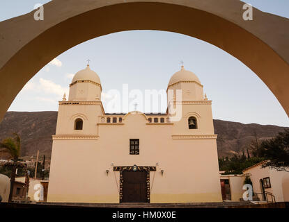 Kirche von Tilcara (Argentinien) Stockfoto