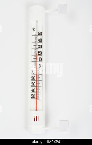 Außenthermometer Stockfoto