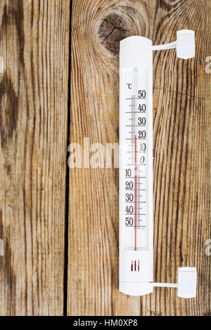 Außenthermometer Stockfoto