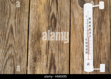 Außenthermometer Stockfoto