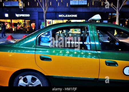 China-Sanlitun-Nachtleben Stockfoto