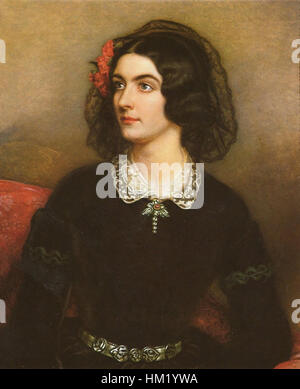 Joseph Karl Stieler-Lola Montez1847 Stockfoto