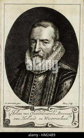 Johan van Oldenbarnevelt Tür Hendrik Bary Stockfoto