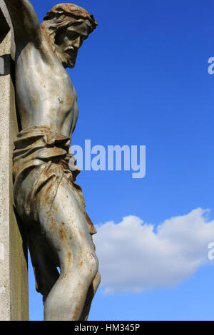 Jésus-Christ Sur la Croix. Stockfoto