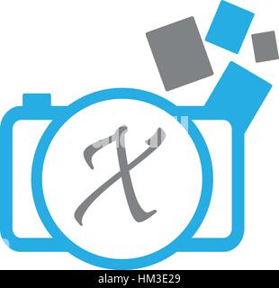 Fotografie-Service erste X Stock Vektor