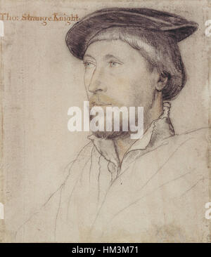 Hans Holbein der jüngere - Sir Thomas Lestrange RL 12244 Stockfoto