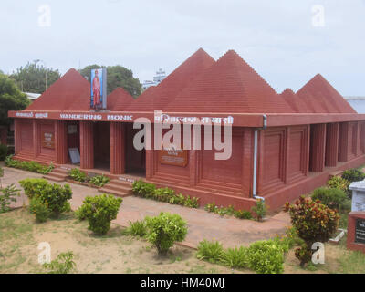 Wandermönch Gebäude, Kanyakumari, Tamil Nadu, Indien Stockfoto