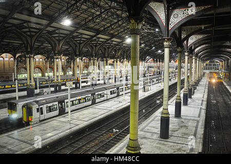 Liverpool Bahnhof in London Stockfoto