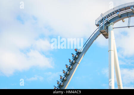 OSAKA, JAPAN - 1. Dezember 2015: Universal Studios Japan (USJ). USJ geordnet nach 2014 Thema Index Global Attraktion Anwesenheitsbericht fünfte Stockfoto