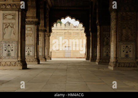 Rotes Fort in Agra Stockfoto