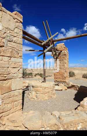 Qasr Amra, auch transkribiert Quseir Amra oder Qusayr Amra, ist die bekannteste der Wüste Burgen befindet sich im östlichen Jordan Stockfoto