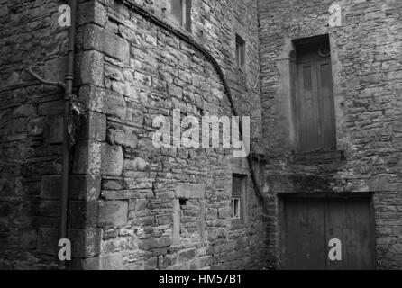 Verlassene Industriebauten / Alston hohe Mühle / Gießerei - Alston, Cumbria Stockfoto