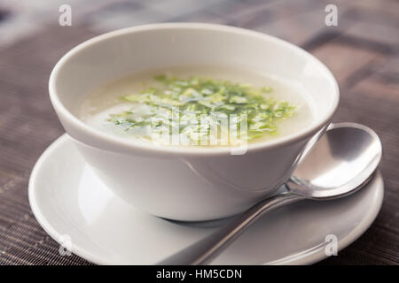 Reis-Suppe Stockfoto