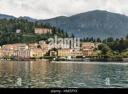 Kleines Dorf am Comer See in der Nähe von Bellagio in Italien Stockfoto