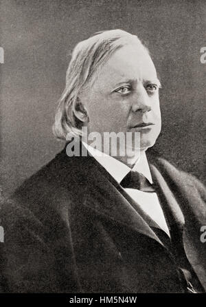 Beecher, 1813 – 1887.  Amerikanische kongregationalistisch Geistlicher, Sozialreformer, Lautsprecher und Verfechter der Abschaffung der Sklaverei. Stockfoto