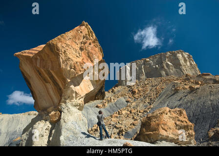 Nippel Bank massiv am Staircase-Escalante-Nat-Denkmal von Smoky Mountain Road in der Nähe von Lake Powell, Glen Canyon Area, Utah, USA Stockfoto