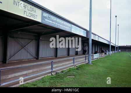 Emerald Park, Heimat des Gorleston FC (Norfolk), abgebildet im November 1996 Stockfoto