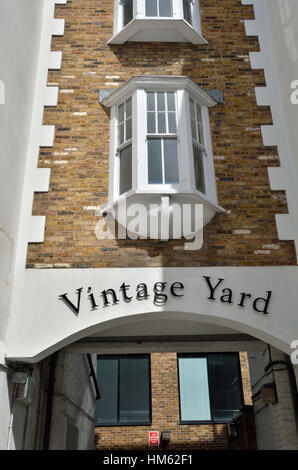 Vintage Hof aus Bermondsey Street SE1, London, UK Stockfoto