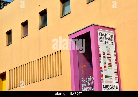 Mode- und Textilmuseum in Bermondsey Street, London, UK Stockfoto