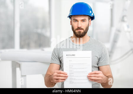 Generator einen Job-Suche Stockfoto