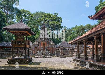 Hindu-Tempel Pura Dalem Agung Padangtegal, Sacred Monkey Forest Sanctuary, Ubud, Bali, Indonesien Stockfoto