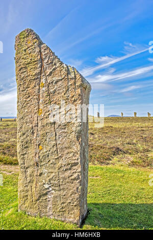 Ring Of Brodgar Orkney Islands UK Stockfoto